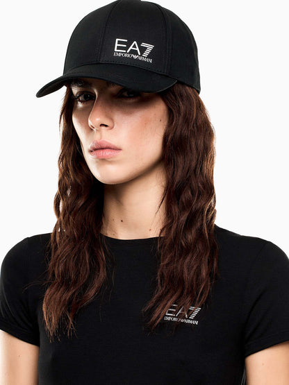 EA7 cappello da unisex nero-bianco