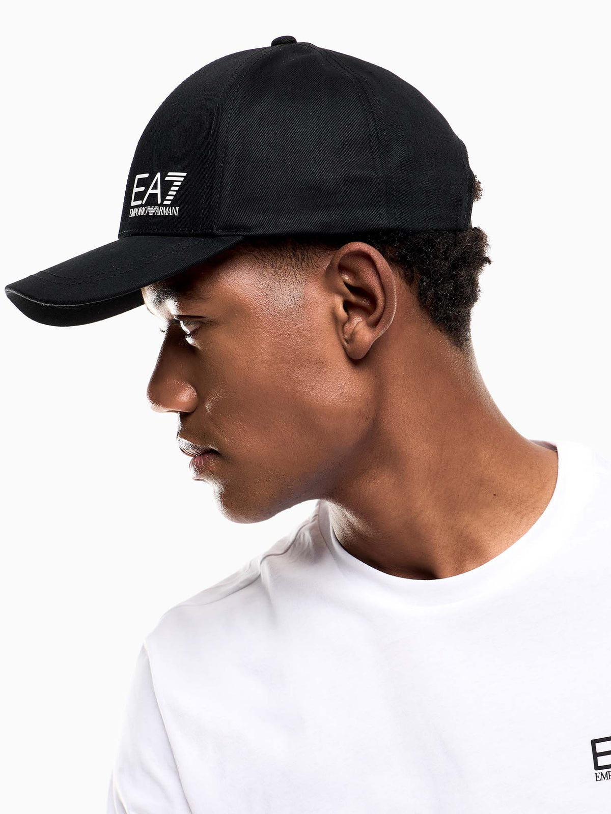 EA7 cappello da unisex nero-bianco