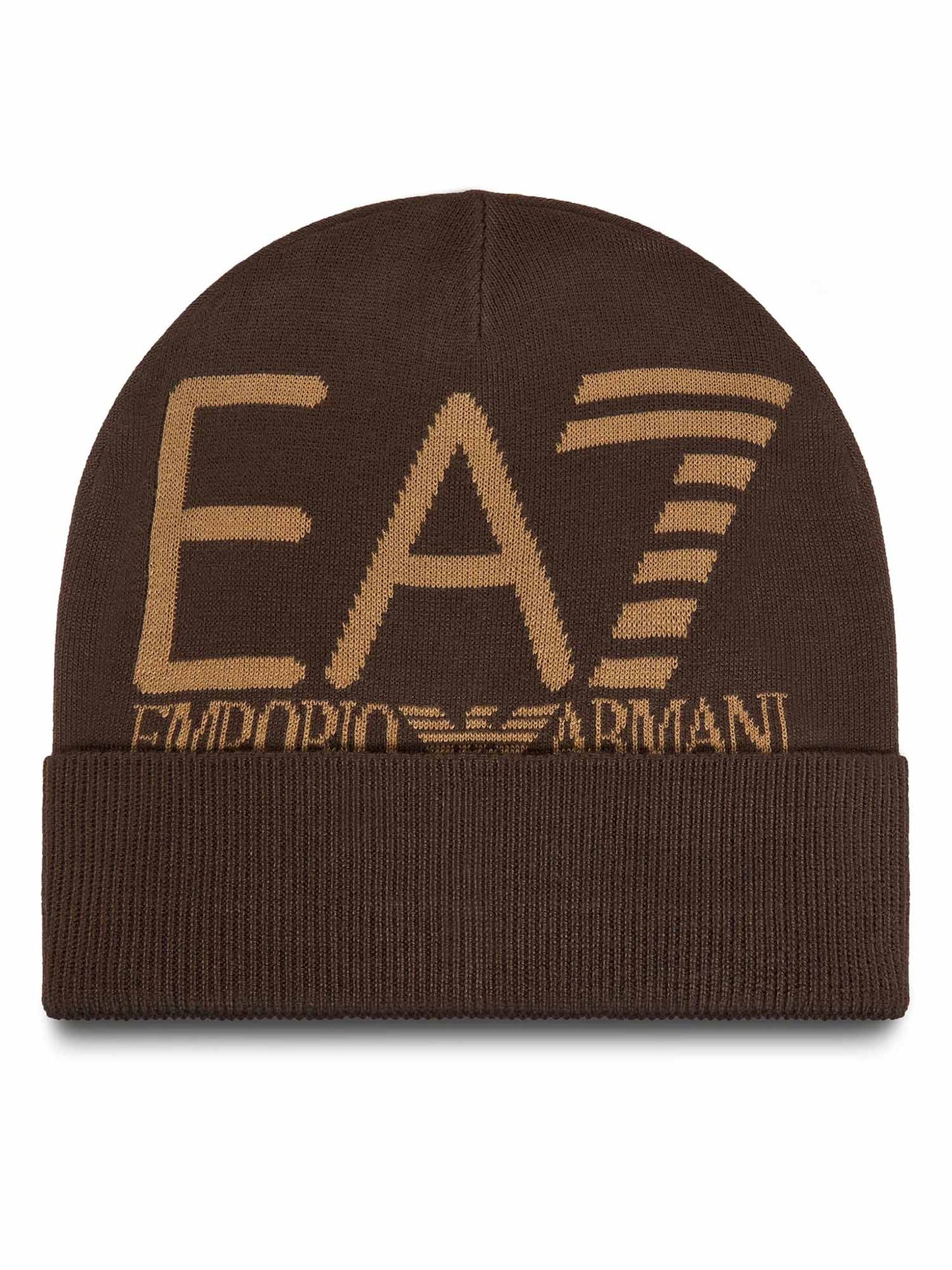 BEANIE VISIBILITY EA7 EMPORIO ARMANI UNISEX ADULTO MARRONE