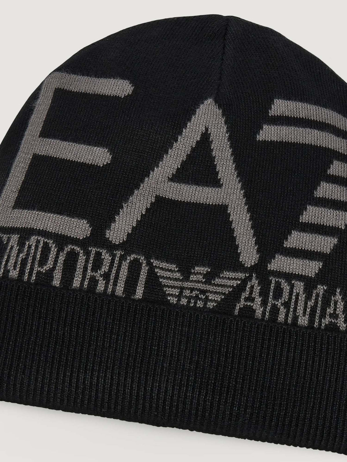 Ea7 Emporio Armani Mountain Beanie, cappello Unisex adulto nero