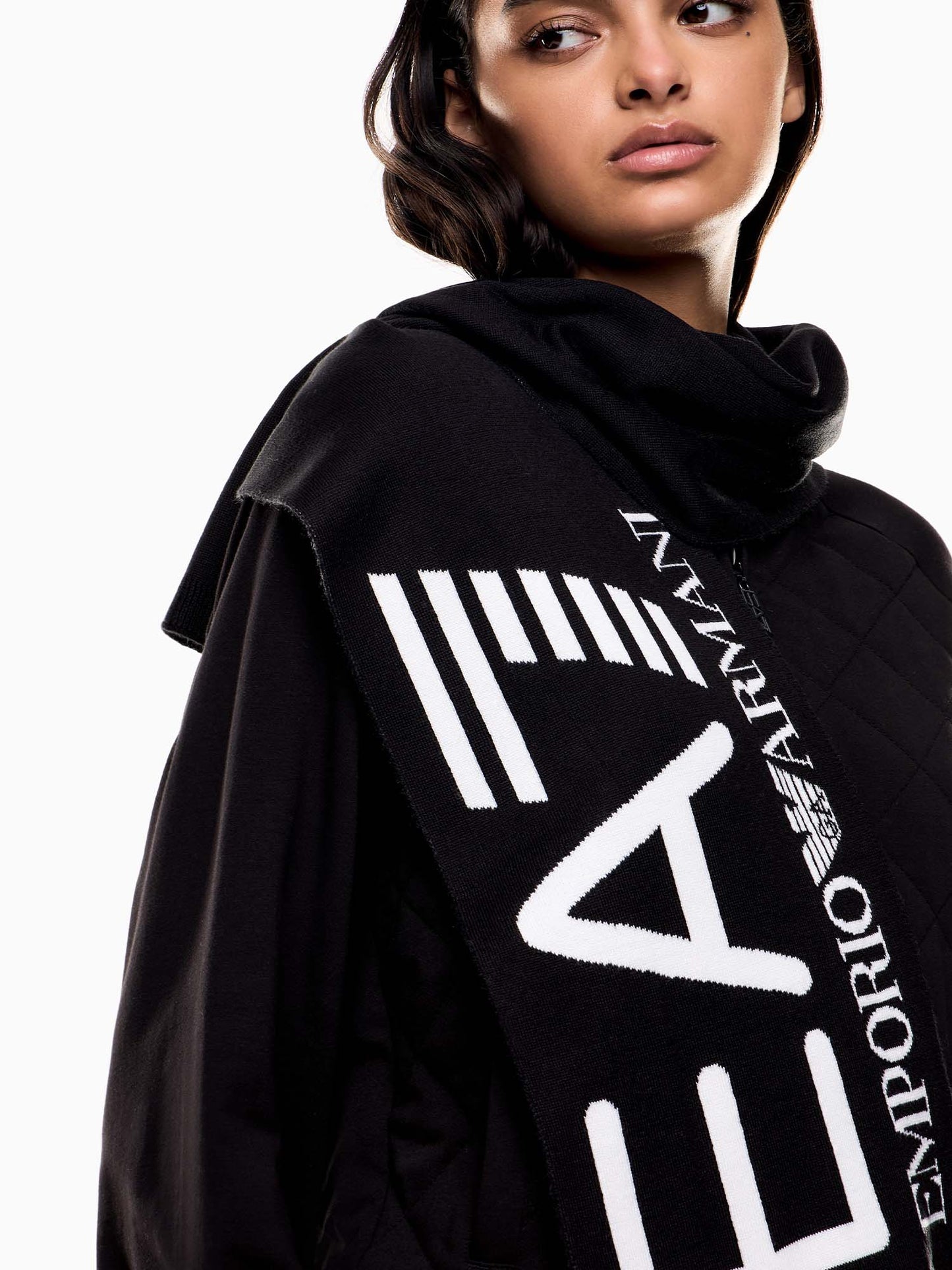 SCIARPA VISIBILITY EA7 EMPORIO ARMANI UNISEX ADULTO NERO