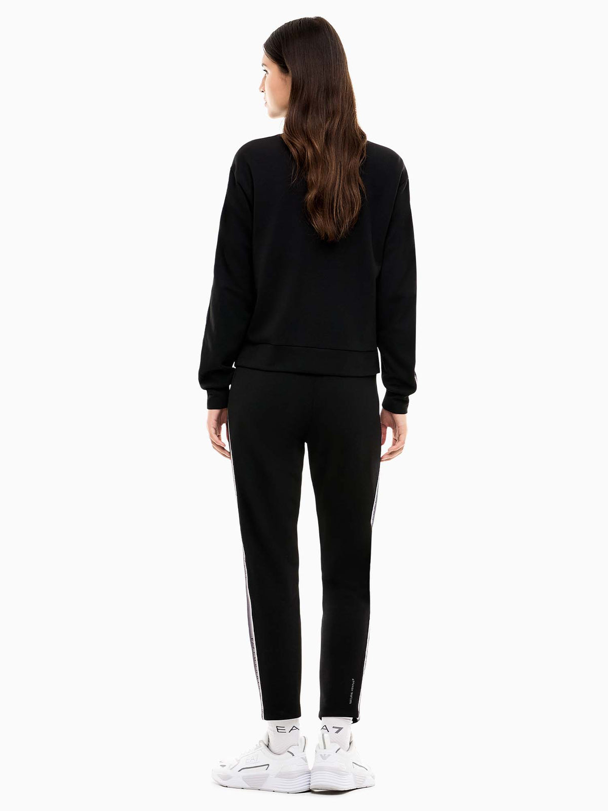 Ea7 Emporio Armani Natural Ventus7, pantalone da donna nero