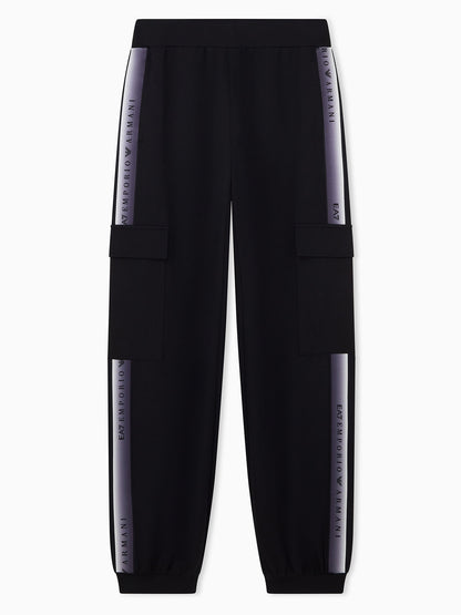 Ea7 Emporio Armani Natural Ventus7, pantalone da donna nero
