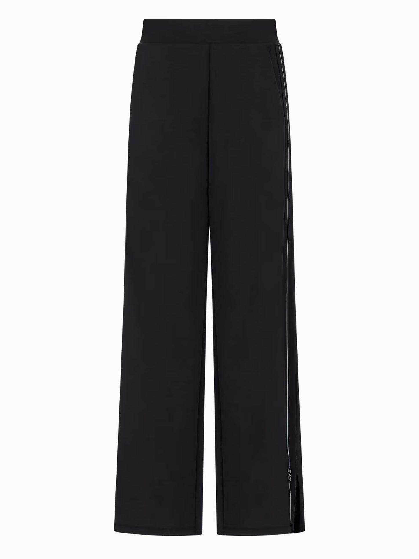 PANTALONE AMPIO IN MODAL EA7 EMPORIO ARMANI DONNA NERO