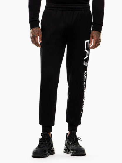 Pantaloni jogger da uomo EA7 Emporio Armani in nero