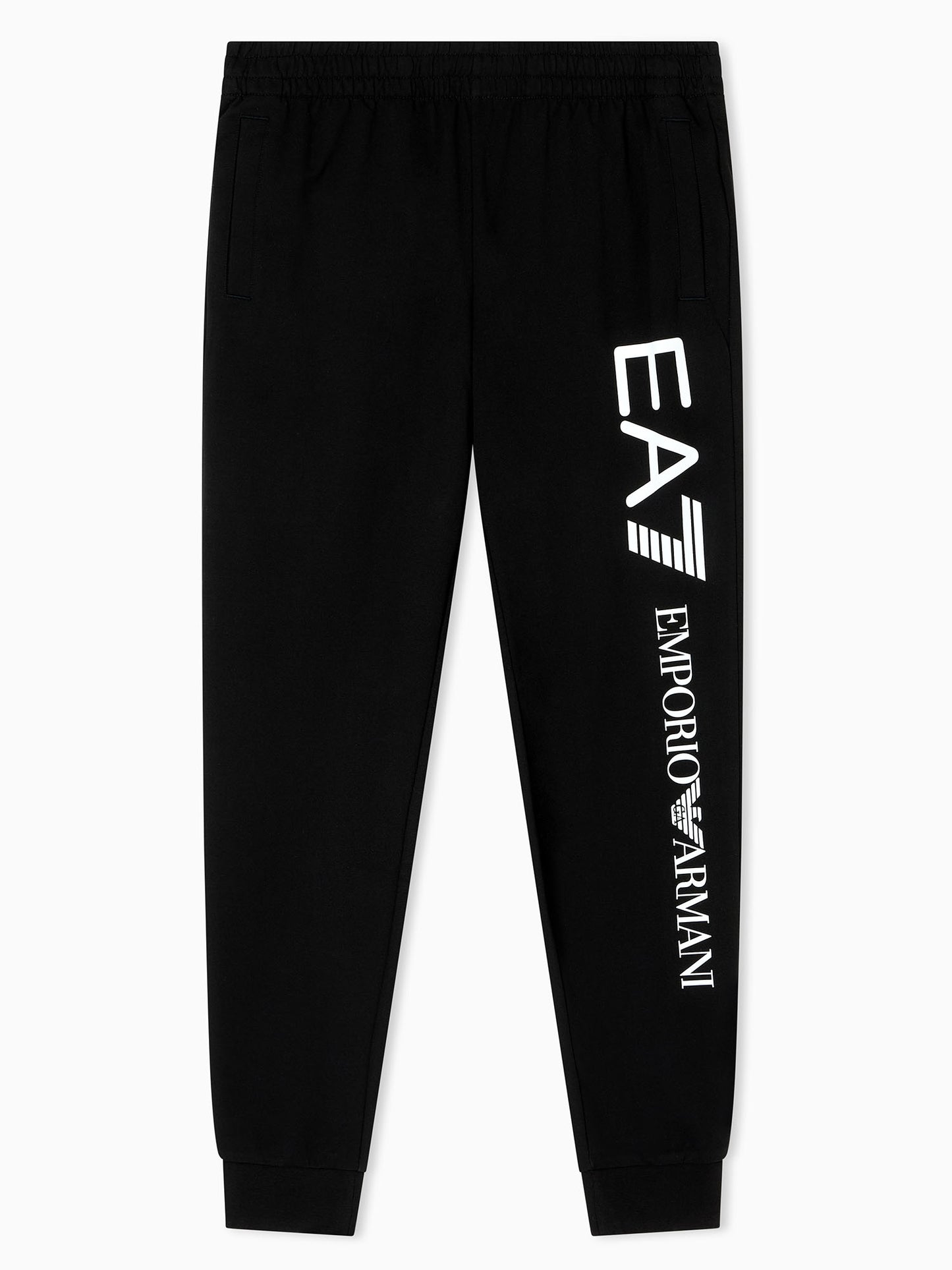 Pantaloni jogger da uomo EA7 Emporio Armani in nero