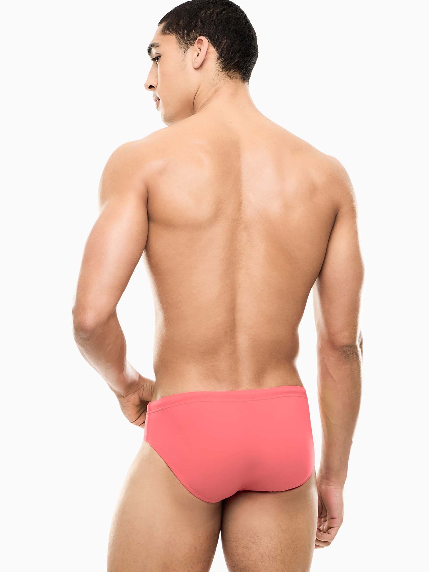Slip da uomo Ea7 Emporio Armani rosso, costume elegante e performante
