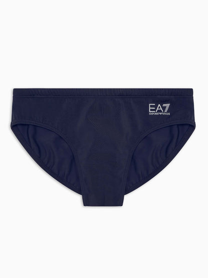 Slip costume uomo Ea7 Emporio Armani blu per la primavera-estate