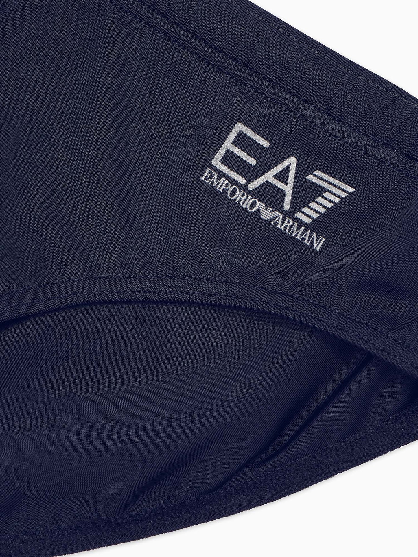 Slip costume uomo Ea7 Emporio Armani blu per la primavera-estate