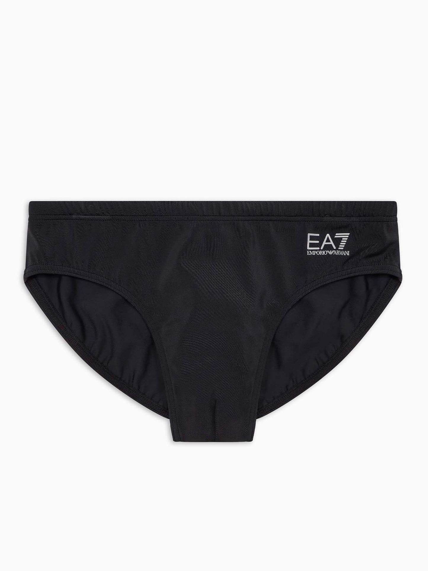 Slip da uomo EA7 Emporio Armani nero, costume tecnico e confortevole