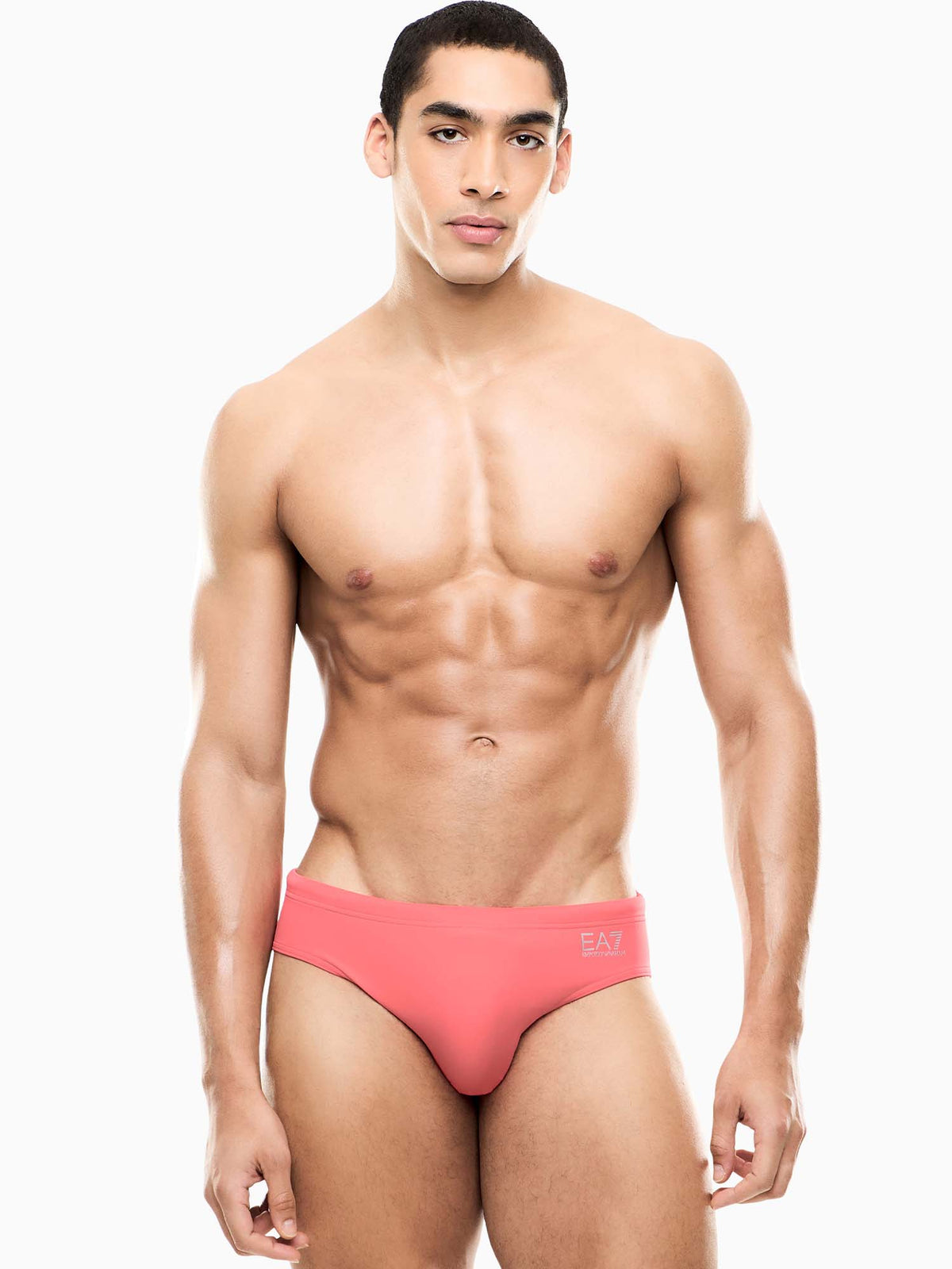 EA7 costume slip da uomo rosso