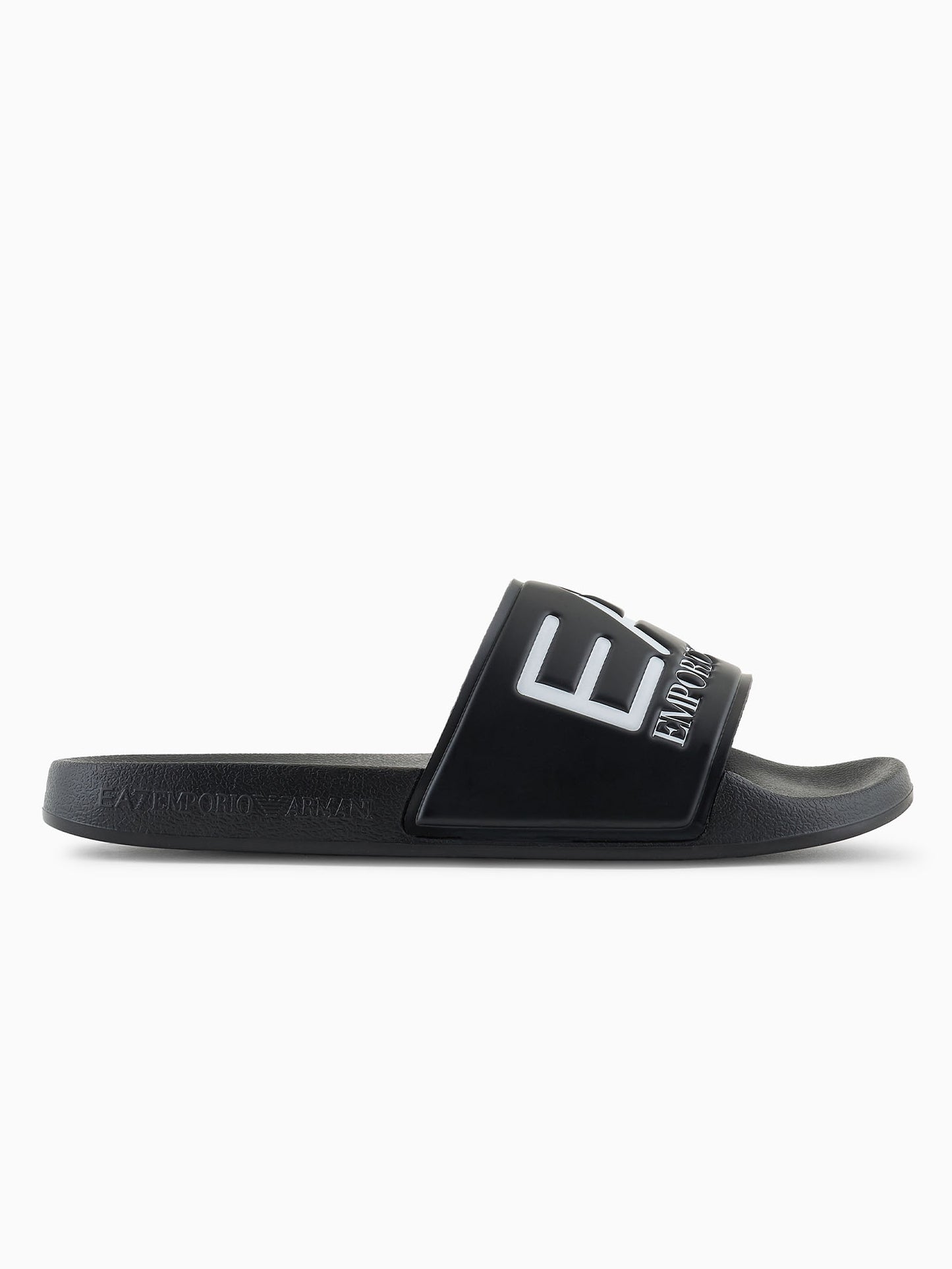 Ciabatte uomo Ea7 Emporio Armani multicolor con logo oversize