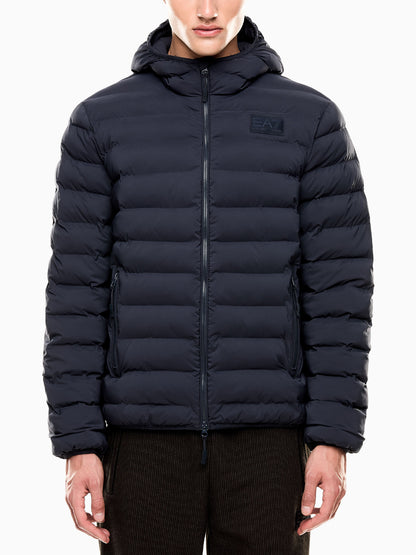 Ea7 Emporio Armani Eco Down Jkt, giubbino da uomo blu