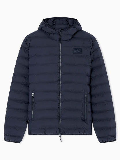 Ea7 Emporio Armani Eco Down Jkt, giubbino da uomo blu