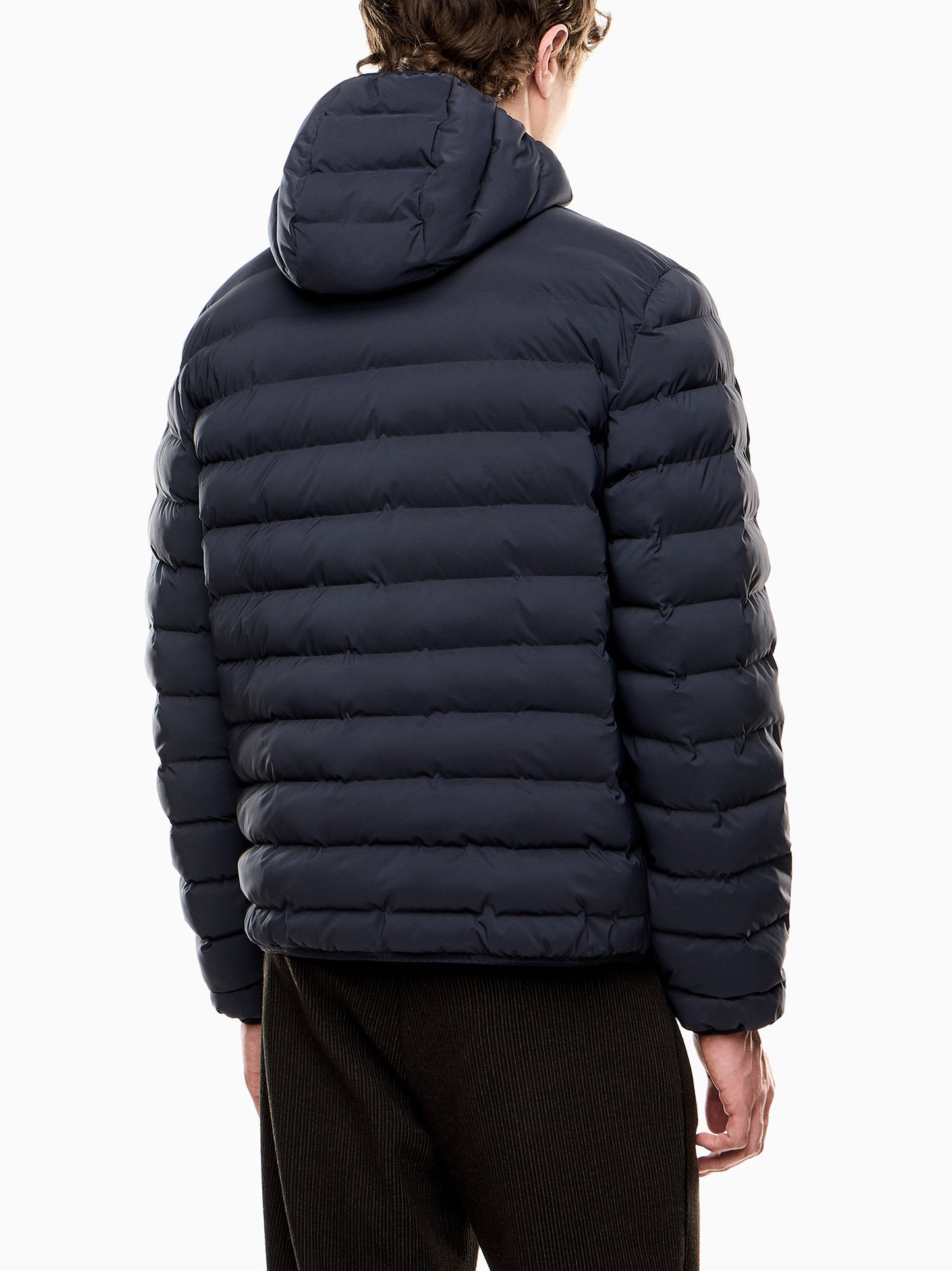 Ea7 Emporio Armani Eco Down Jkt, giubbino da uomo blu