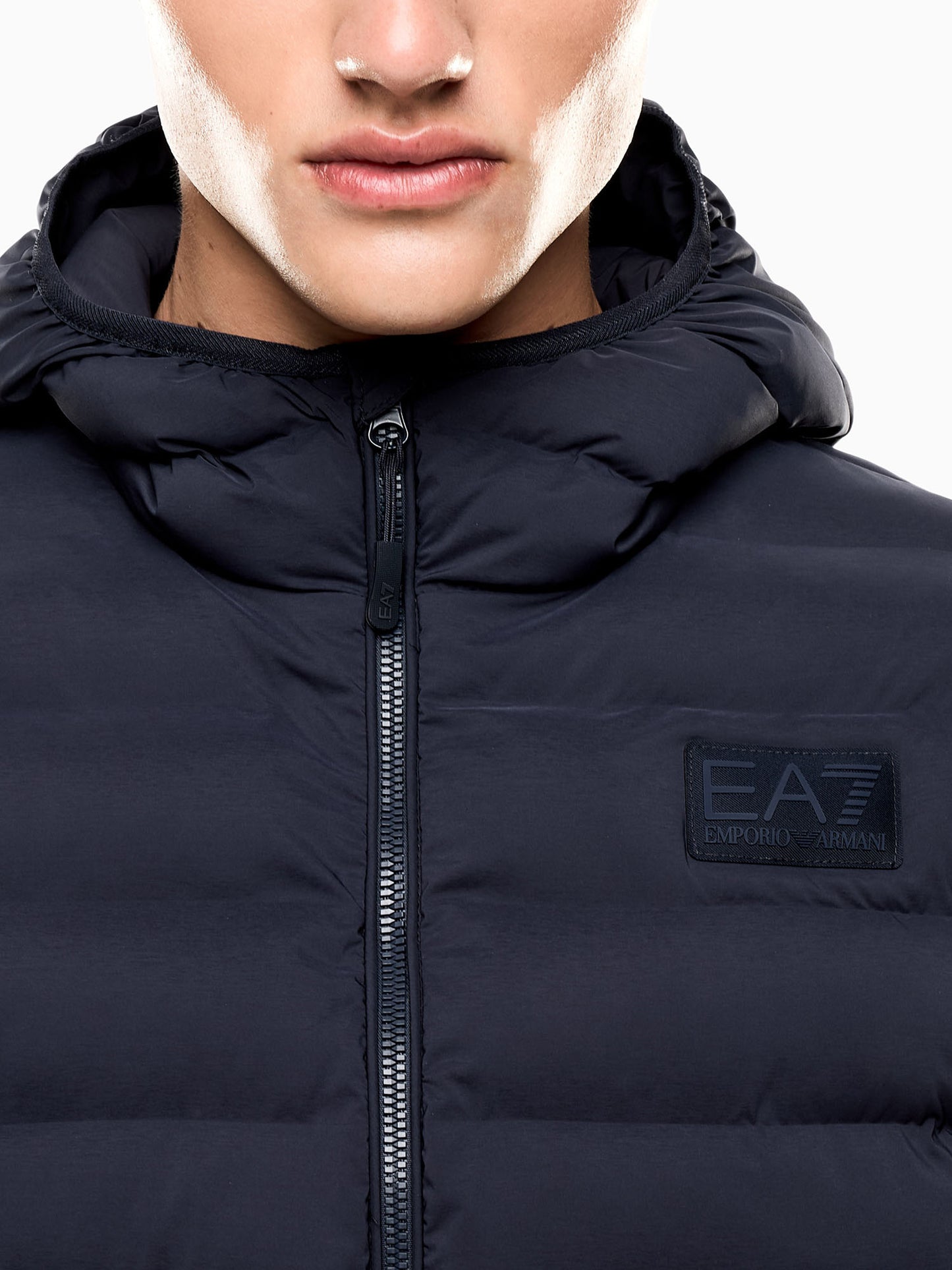 Ea7 Emporio Armani Eco Down Jkt, giubbino da uomo blu
