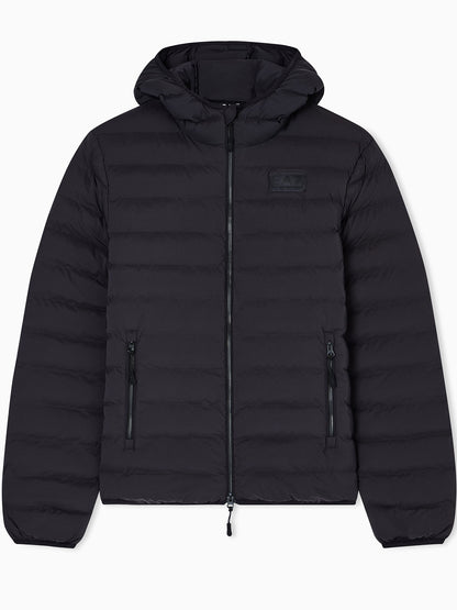 Ea7 Emporio Armani Eco Down Jkt, giubbotto da uomo nero