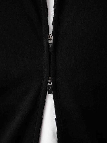 Ea7 Emporio Armani Natural Ventus7, felpa da uomo nera