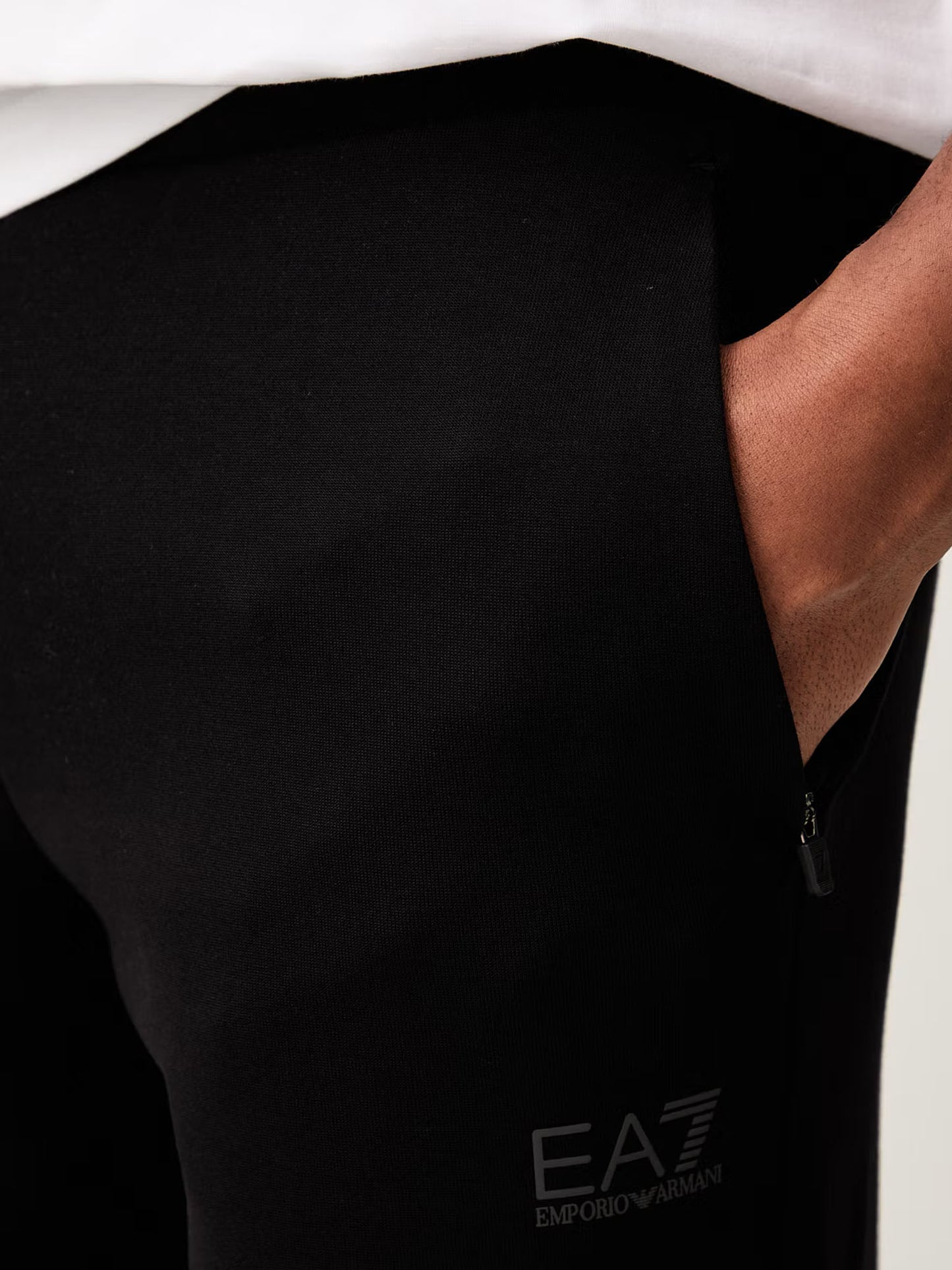 Ea7 Emporio Armani Natural Ventus7, pantalone da uomo nero