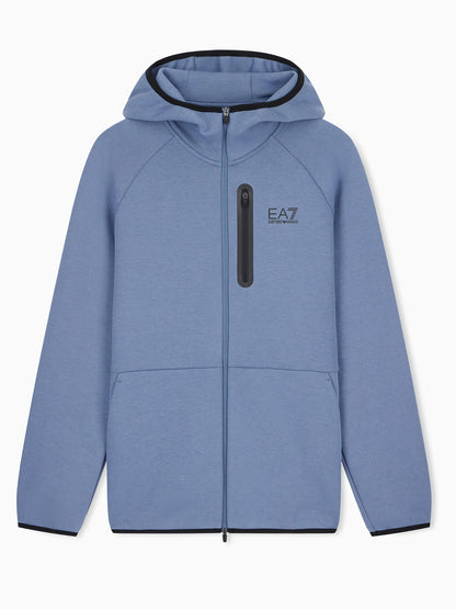 EA7 Emporio Armani Natural Ventus7, felpa da uomo blu