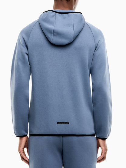 EA7 Emporio Armani Natural Ventus7, felpa da uomo blu