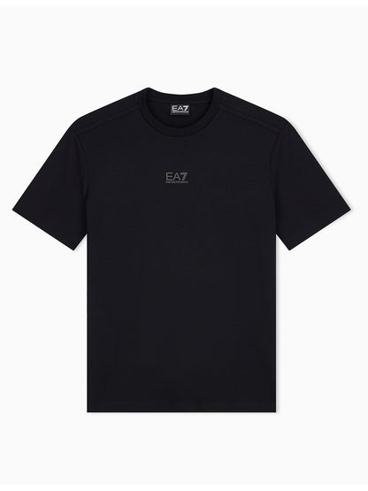 Ea7 Emporio Armani Natural Ventus7, t-shirt da uomo nera