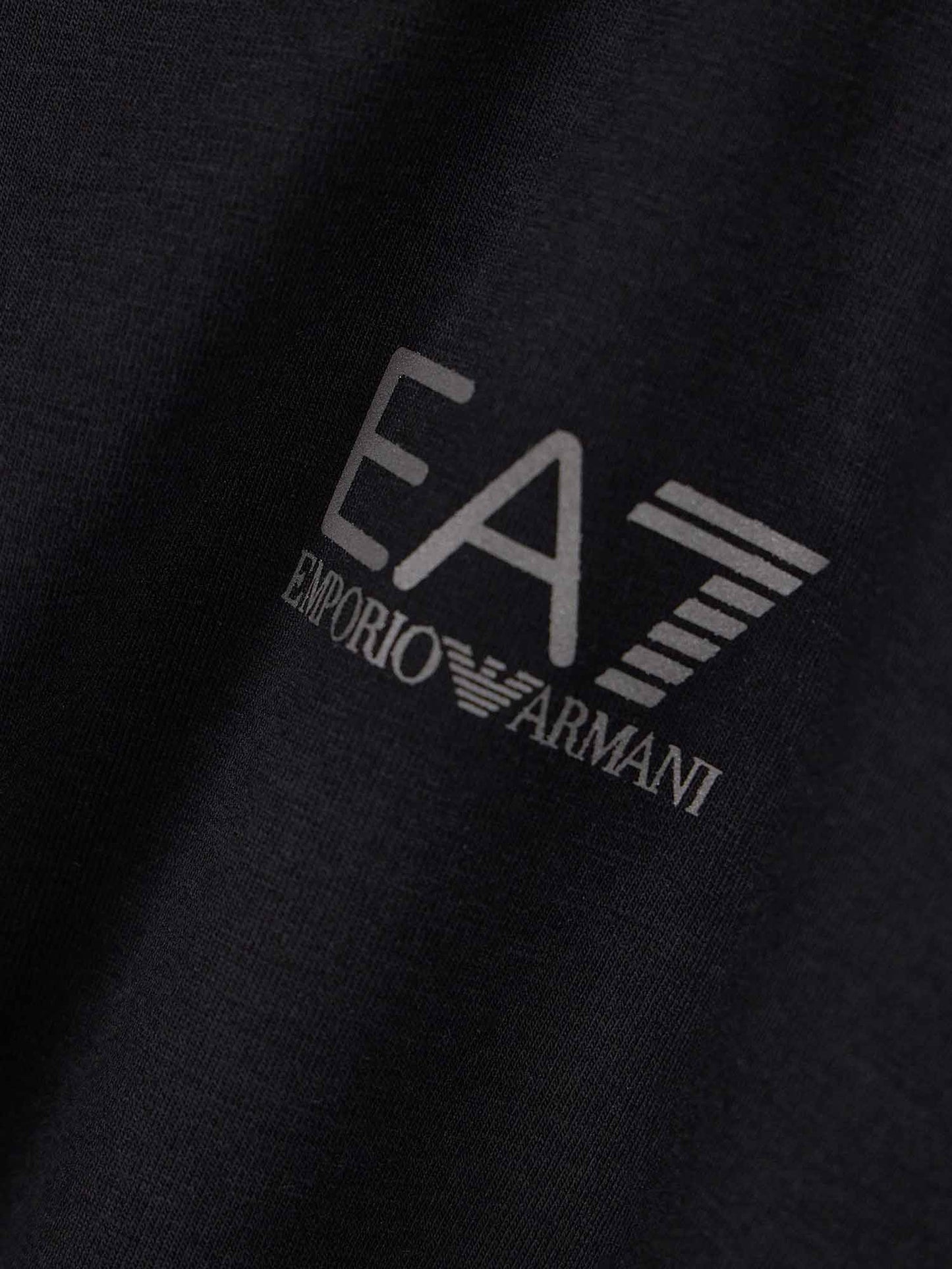 Ea7 Emporio Armani Natural Ventus7, t-shirt da uomo nera