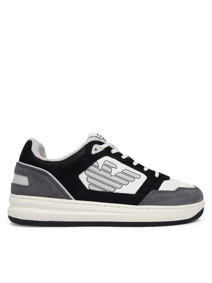 Ea7 Emporio Armani Slasher Eagle, sneakers da uomo multicolore