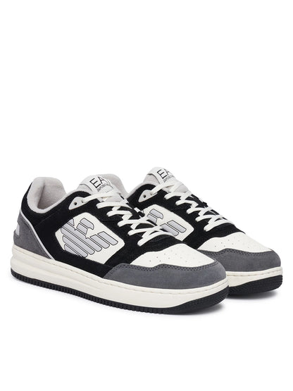 Ea7 Emporio Armani Slasher Eagle, sneakers da uomo multicolore
