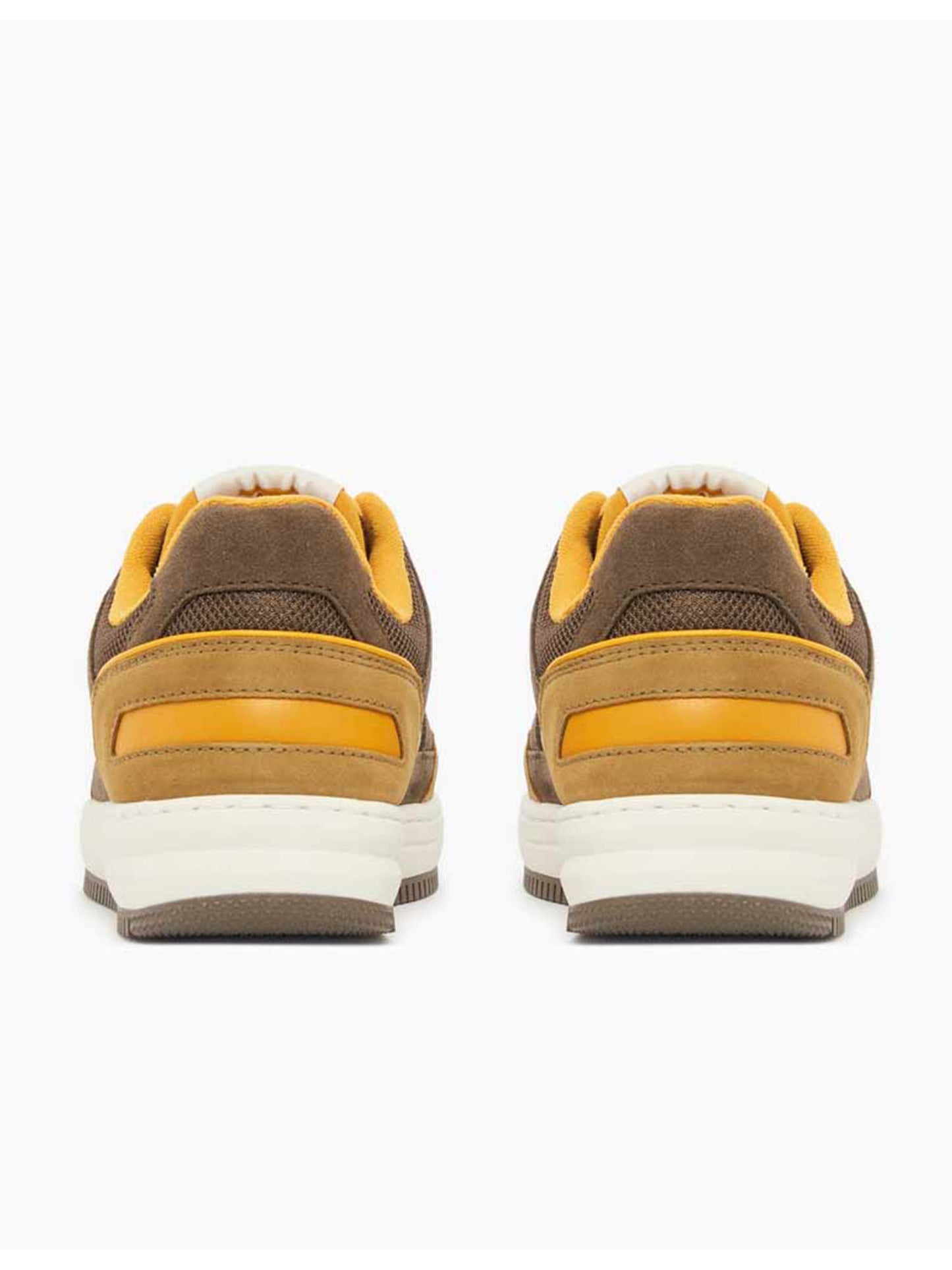 Ea7 Emporio Armani Slasher Eagle, sneakers da uomo marroni