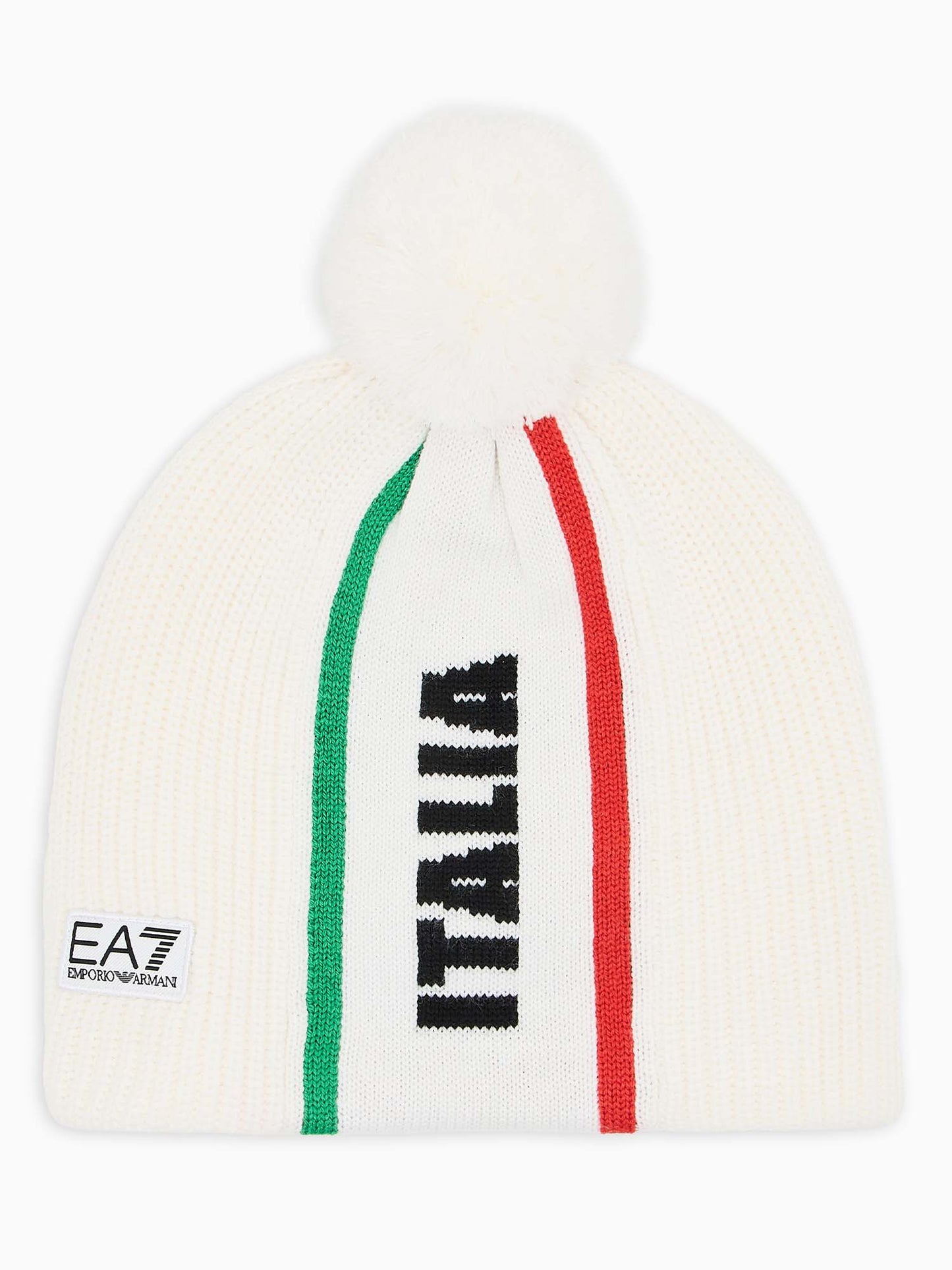 CAPPELLO ITALIA TEAM OLIMPIC EA7 EMPORIO ARMANI UNISEX ADULTO BIANCO