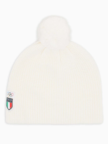 CAPPELLO ITALIA TEAM OLIMPIC EA7 EMPORIO ARMANI UNISEX ADULTO BIANCO