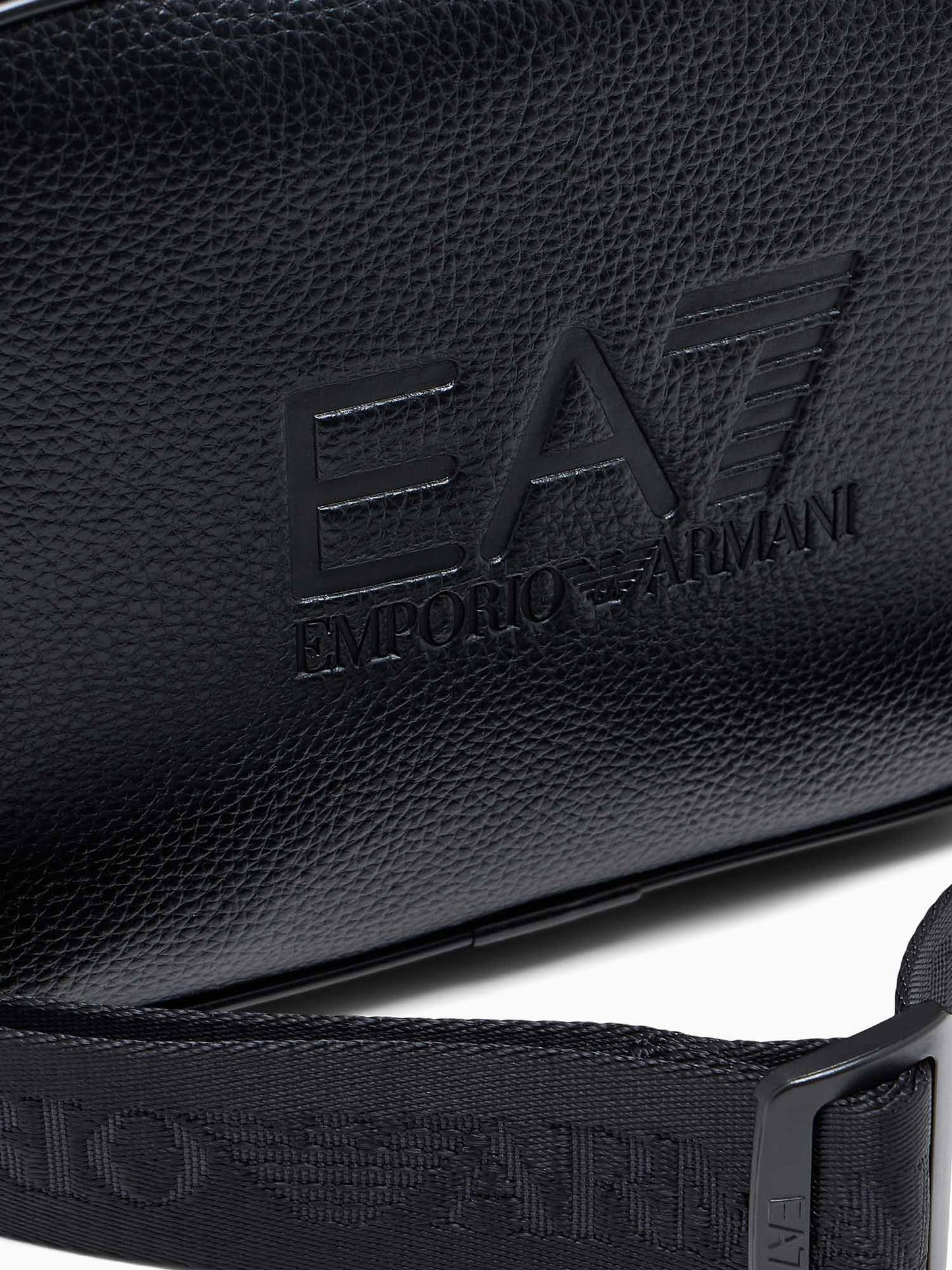 Ea7 Emporio Armani Train Crossbody, borsa da donna nera