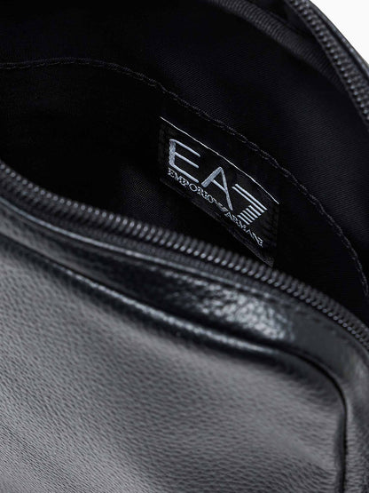 Ea7 Emporio Armani Train Core Pouch, tracolla da uomo nera