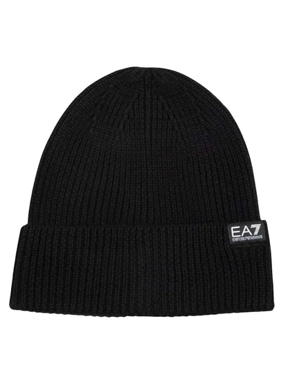 Ea7 Emporio Armani Mountain Beanie, cappello Unisex adulto nero