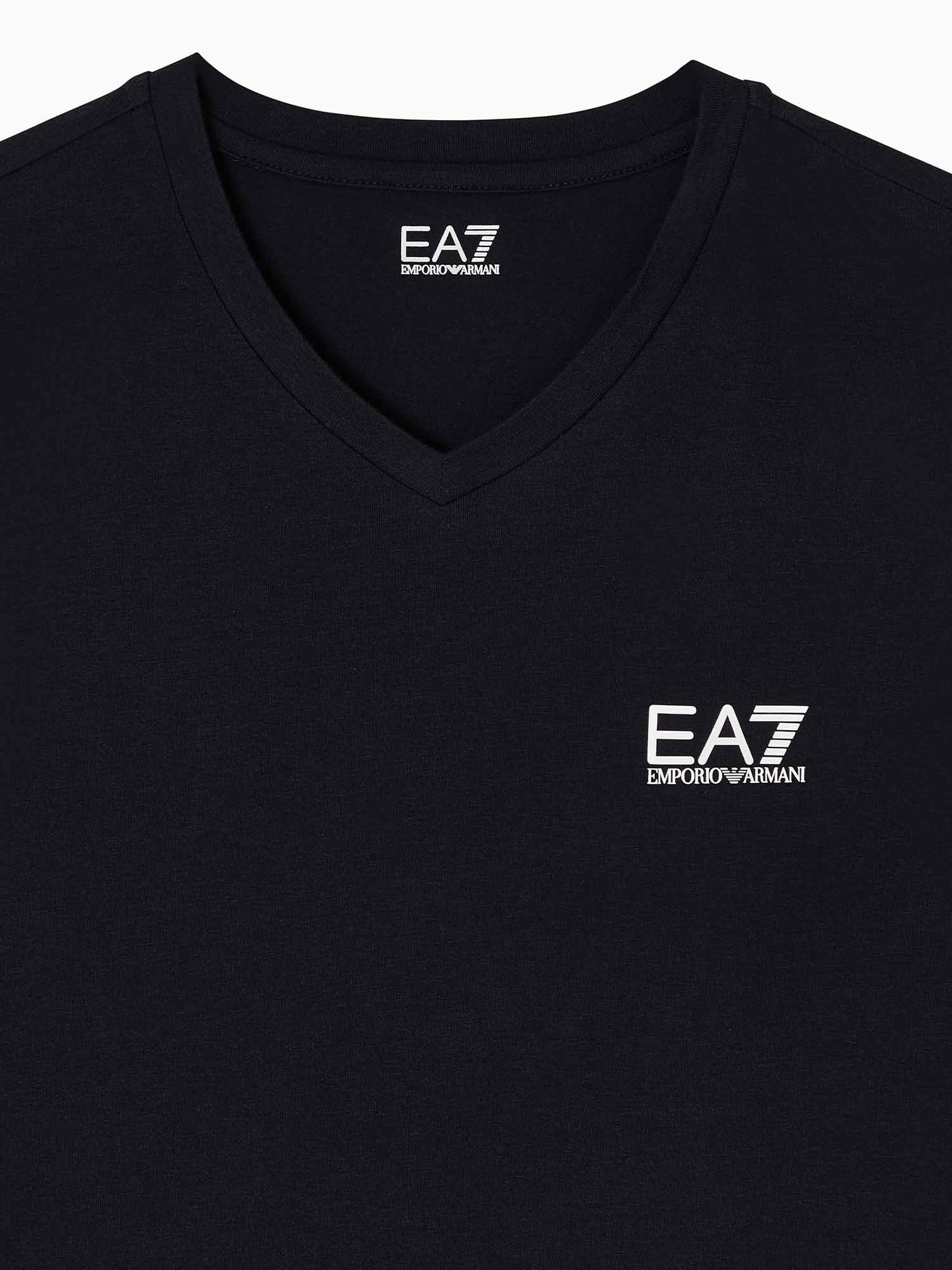 EA7 Emporio Armani Ventus7, t-shirt maniche corte da Uomo nera