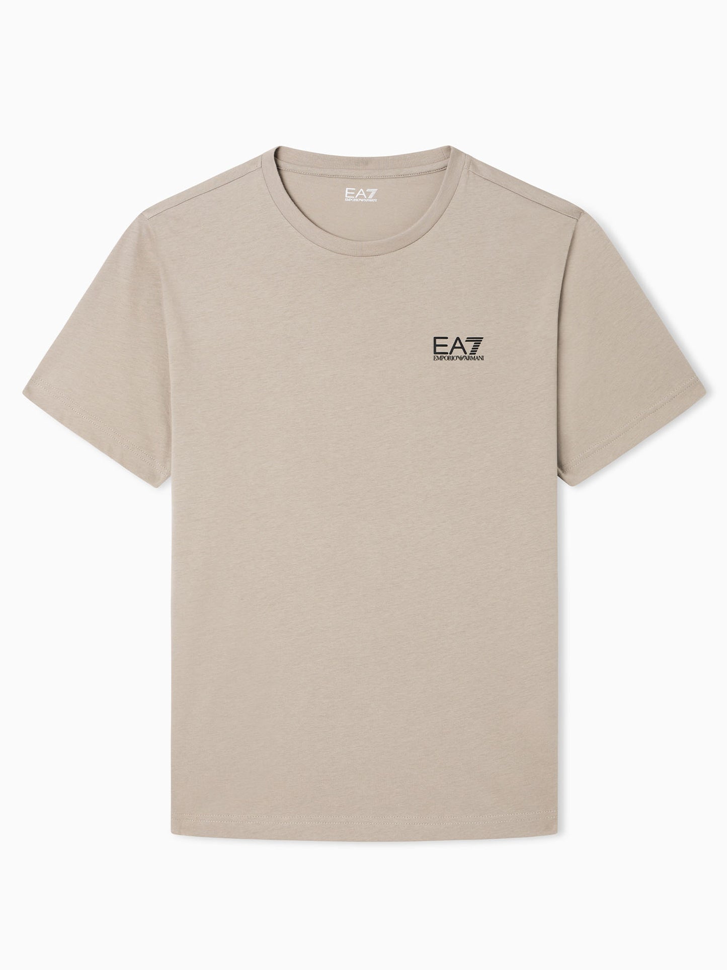 T-shirt a maniche corte EA7 Emporio Armani da uomo beige