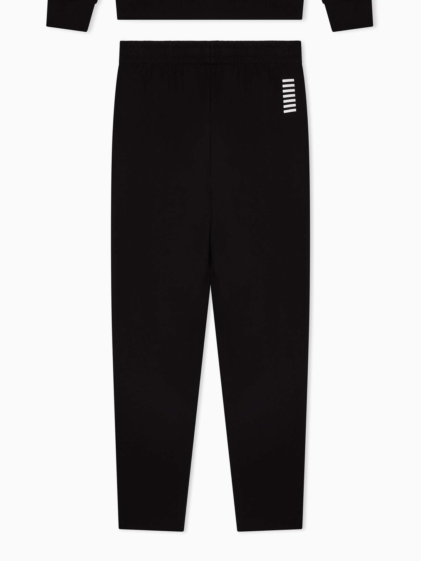 Pantaloni da uomo EA7 Emporio Armani in morbido jersey cotone nero