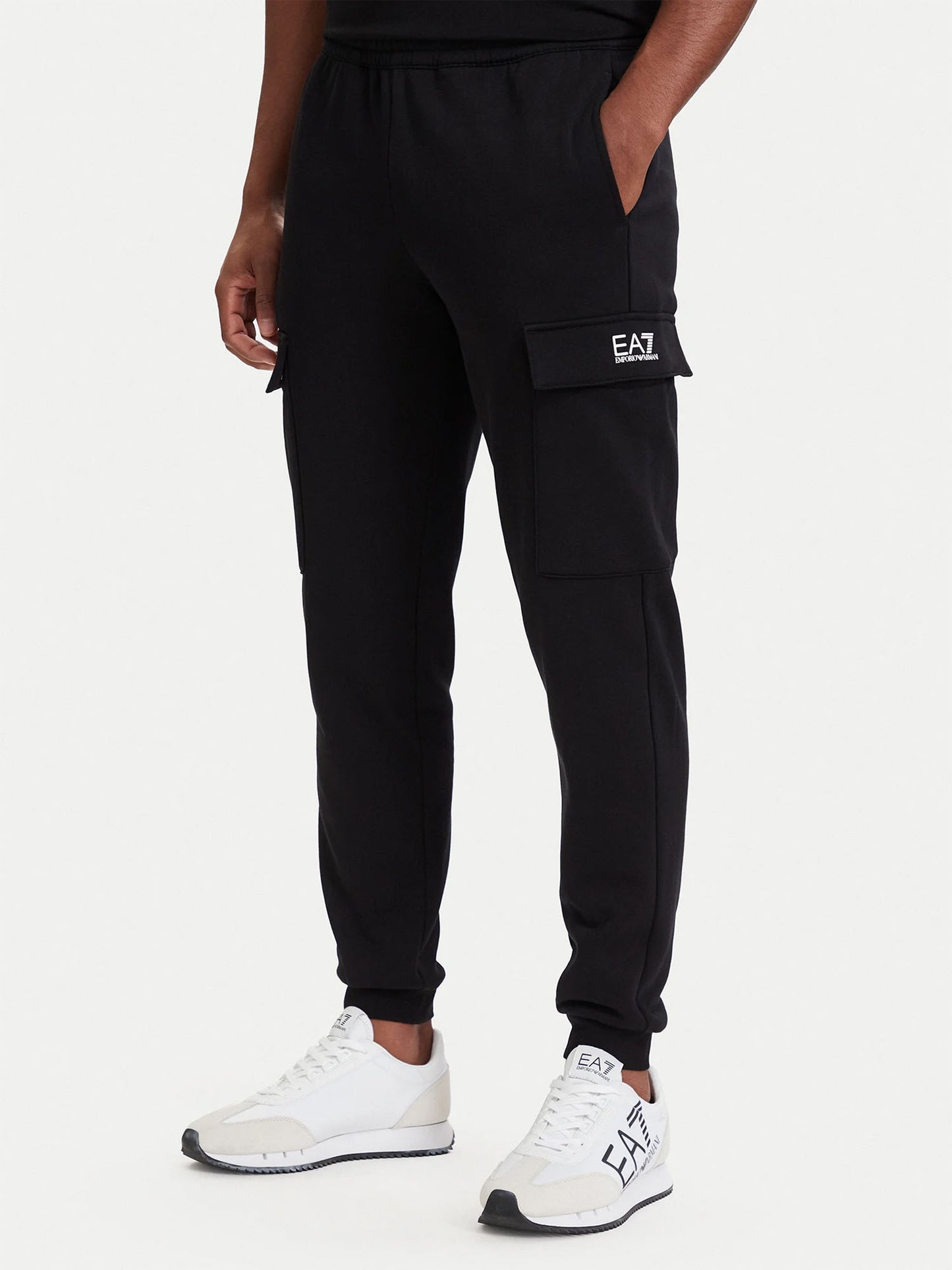Ea7 Emporio Armani Train Core Id, pantalone da uomo nero