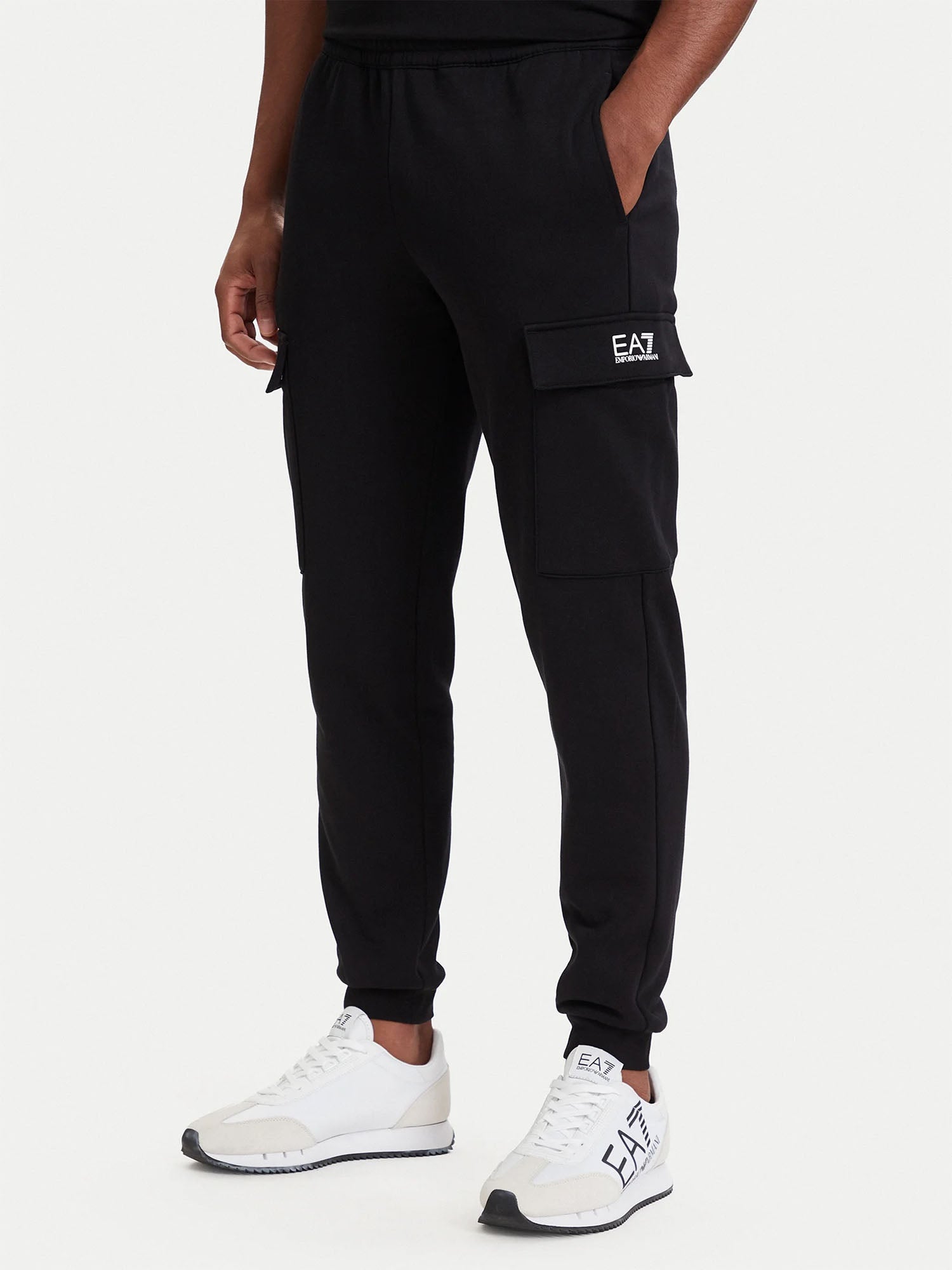 Pantalone uomo EA7 Emporio Armani Train Core ID nero