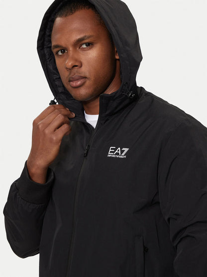 Ea7 Emporio Armani Pnfzz 8npb21, giubbotto da uomo nero