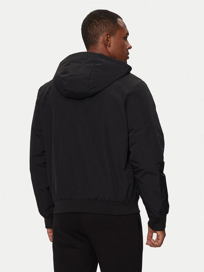 Ea7 Emporio Armani Pnfzz 8npb21, giubbotto da uomo nero