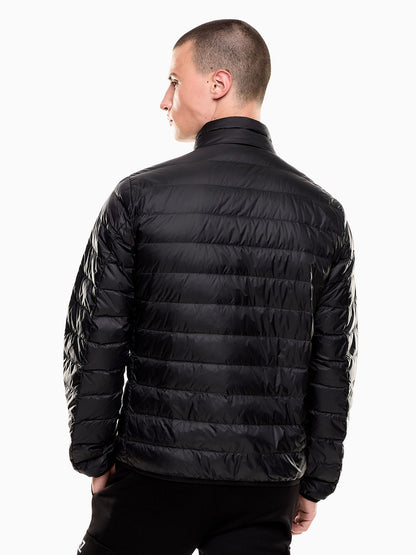 Giubbotto leggero imbottito EA7 Emporio Armani da uomo nero