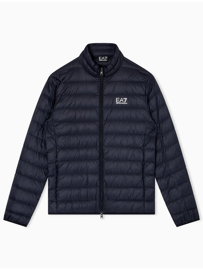 Giubbotto leggero EA7 Emporio Armani blu uomo per primavera-estate