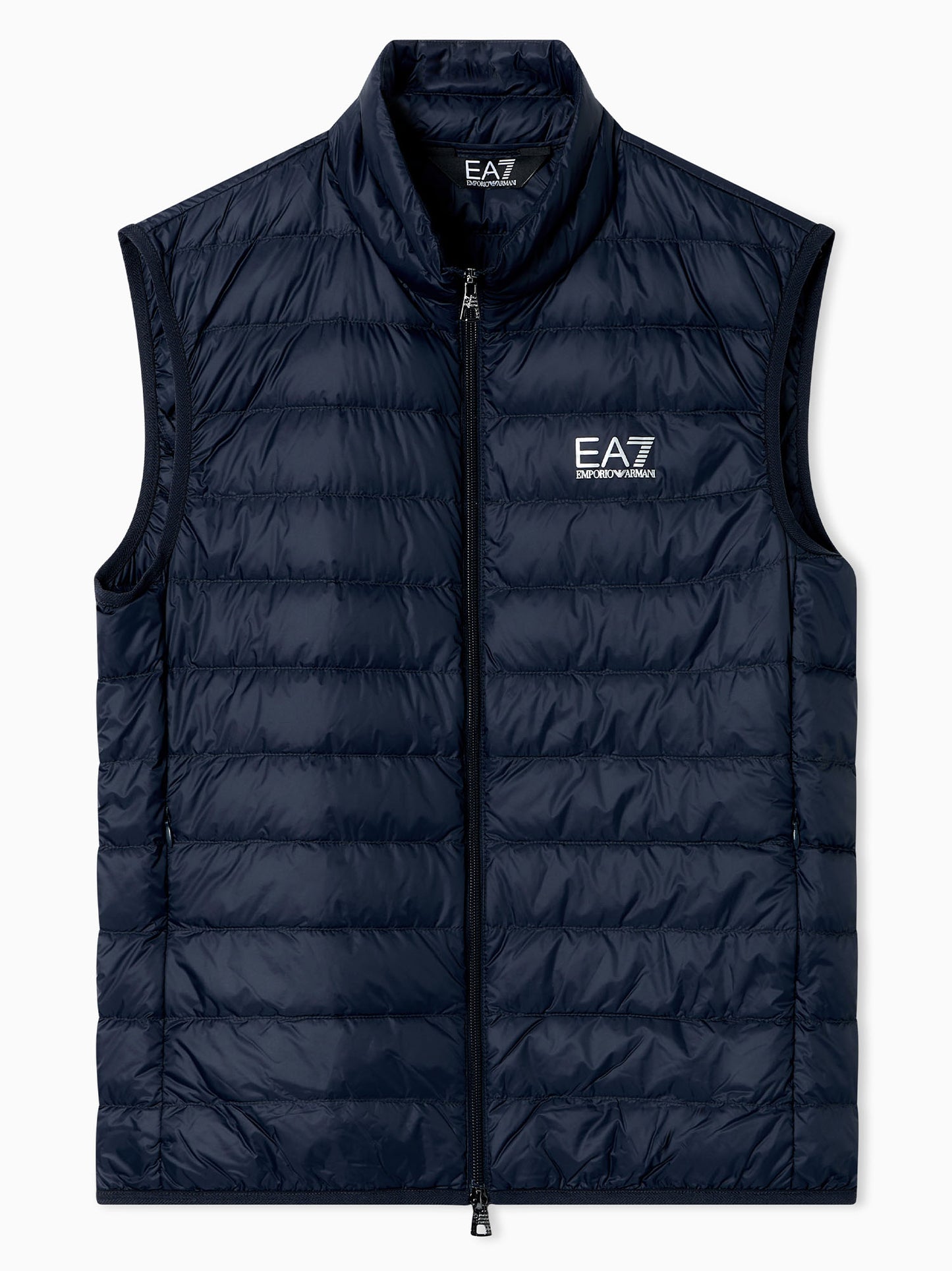 Gilet piuma EA7 Emporio Armani da uomo blu