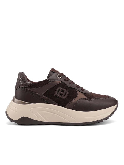 Queen Helena X35 23 Brown, sneakers da donna marroni