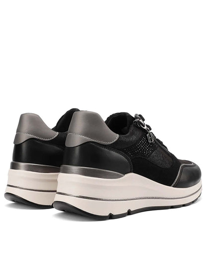 Queen Helena X35 39 Black, sneakers da donna nere