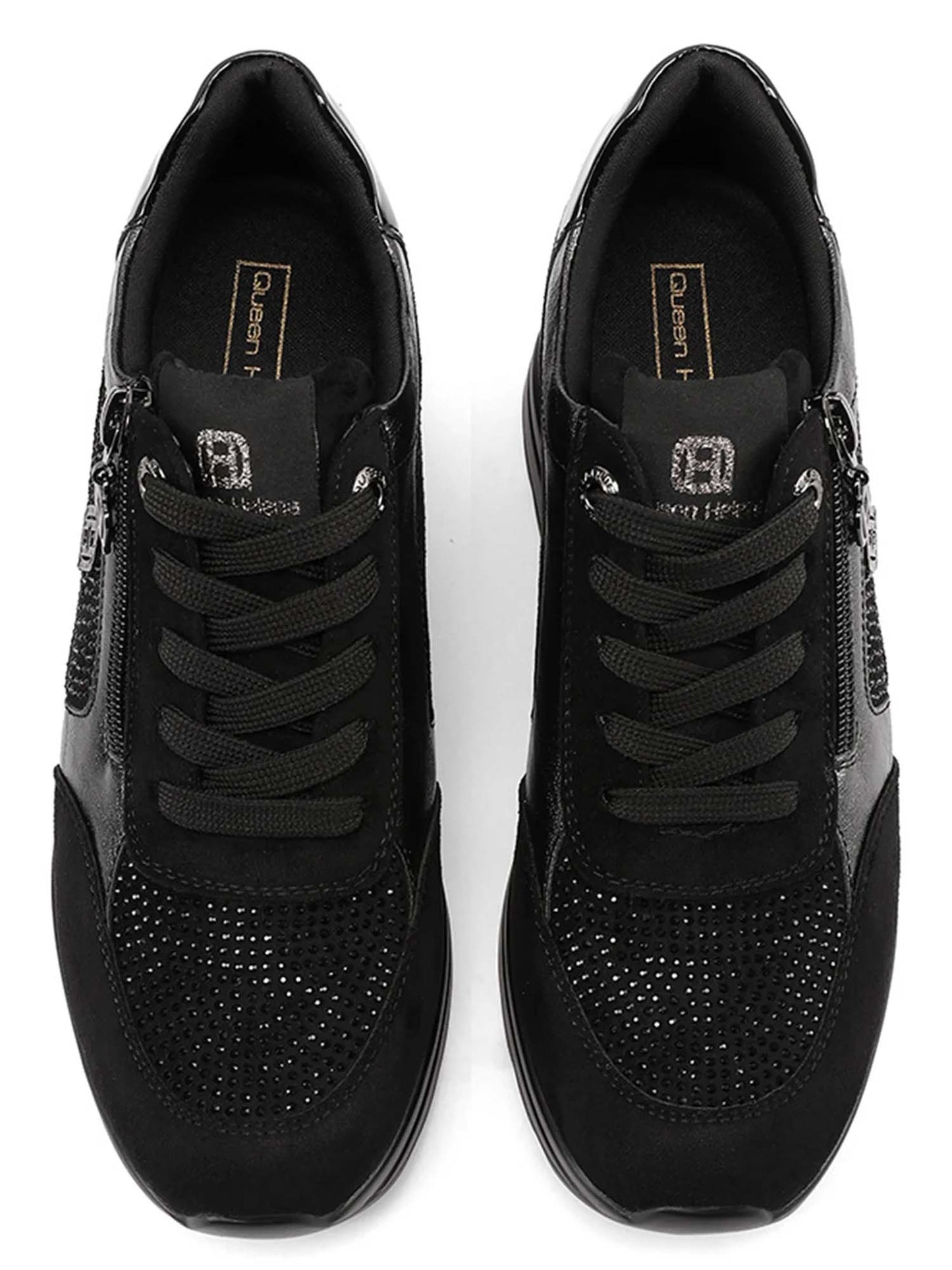 Queen Helena X35 40 Black, sneakers da donna nere