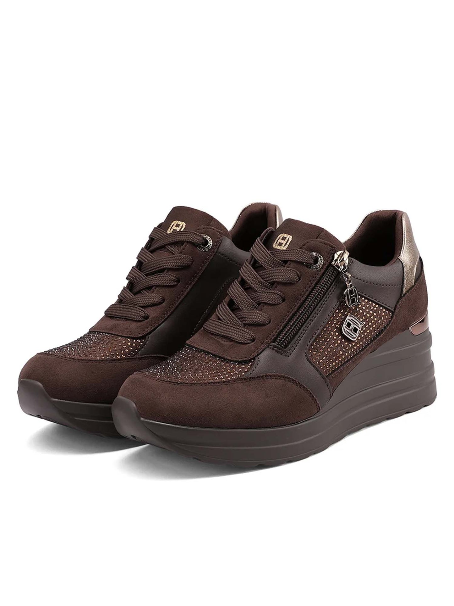 Queen Helena X35 40 Brown, sneakers da donna marroni