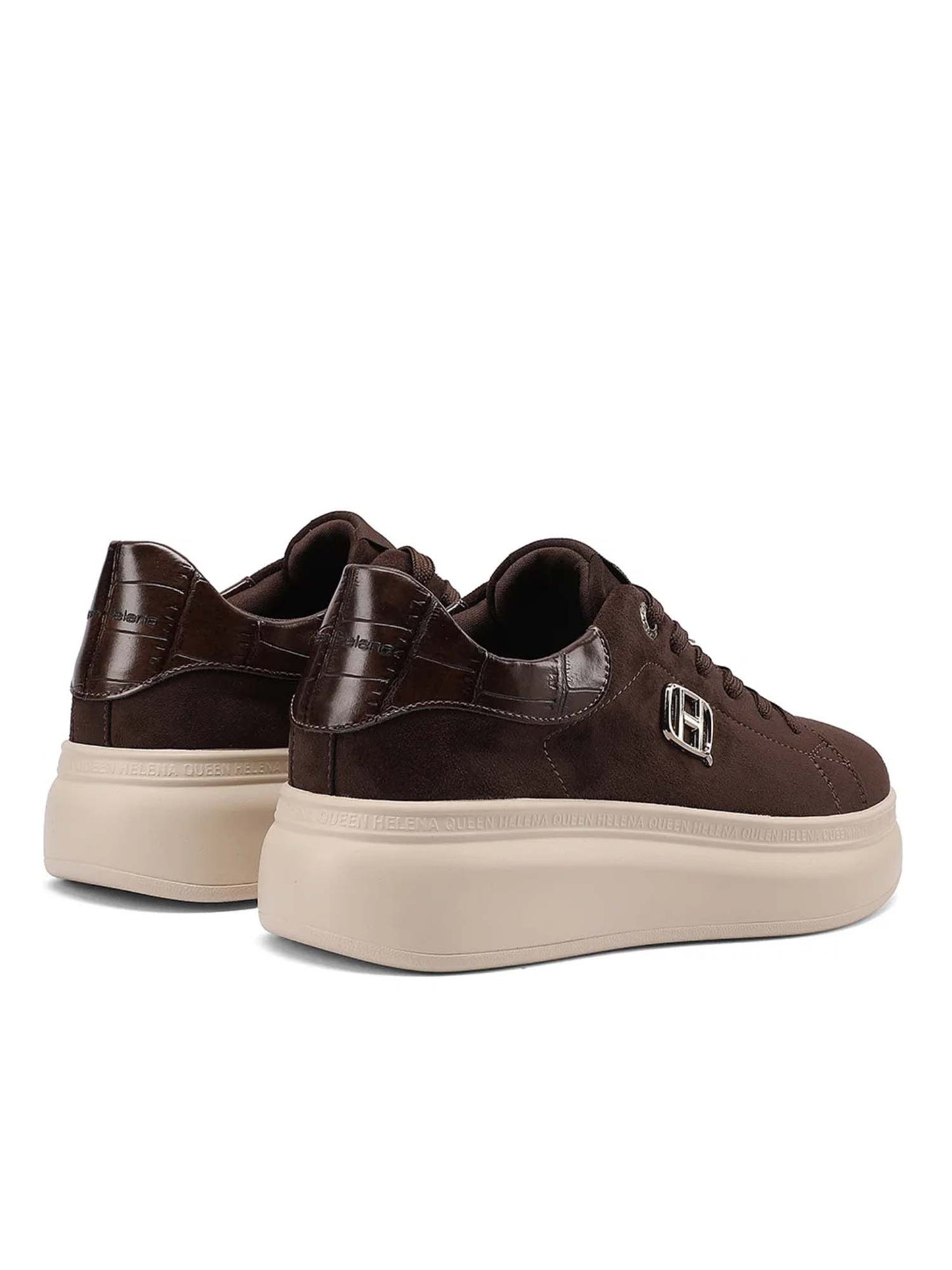 Queen Helena X35 5 Brown, sneakers da donna marroni